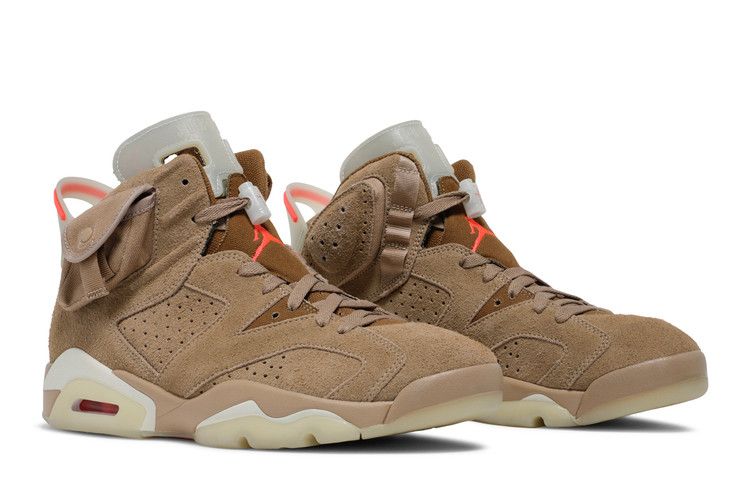 Travis Scott x Air Jordan 6 Retro British Khaki