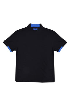 Hackett Black Logo Polo T-Shirt