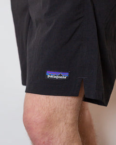 Patagonia Baggies Light 6" - Black on Black