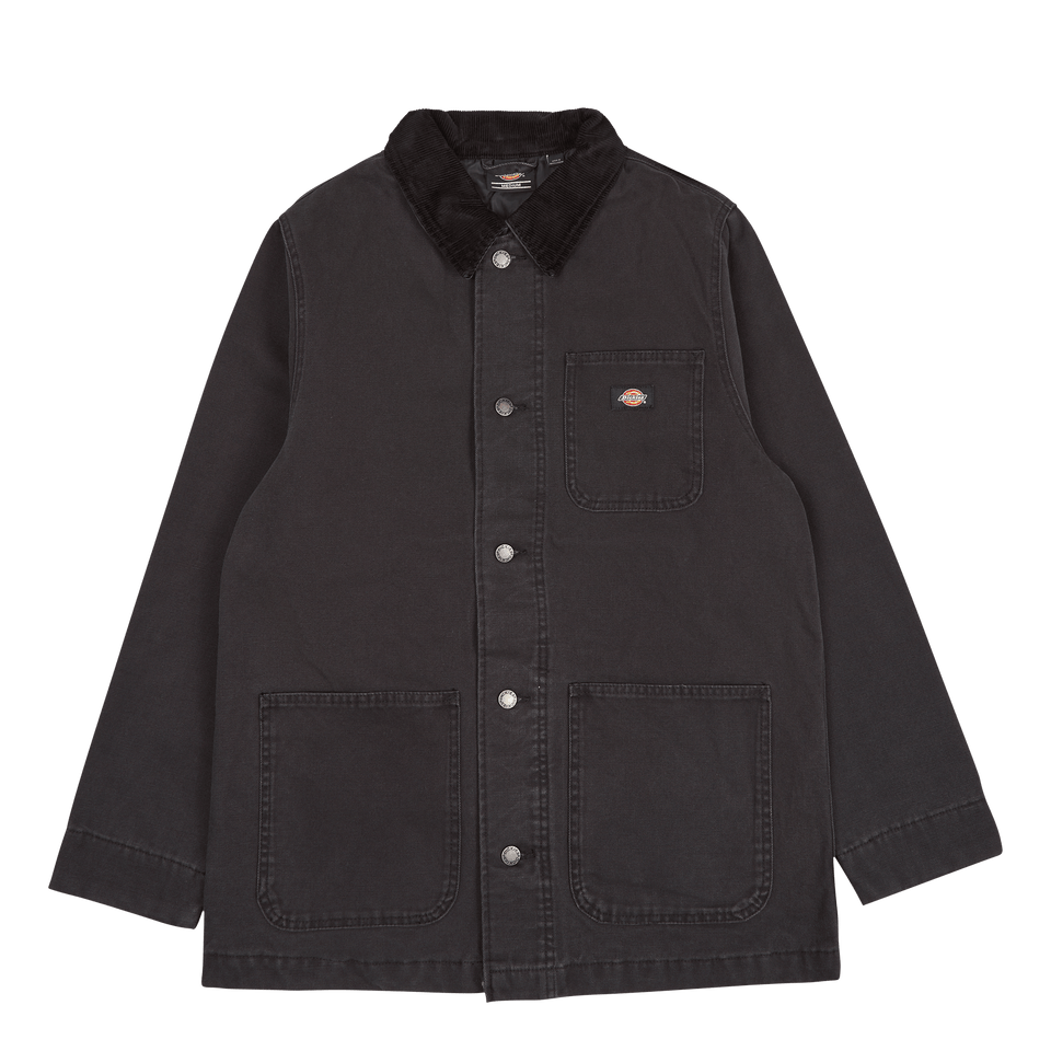 Dickies Duck Canvas Chore Coat Sw Black