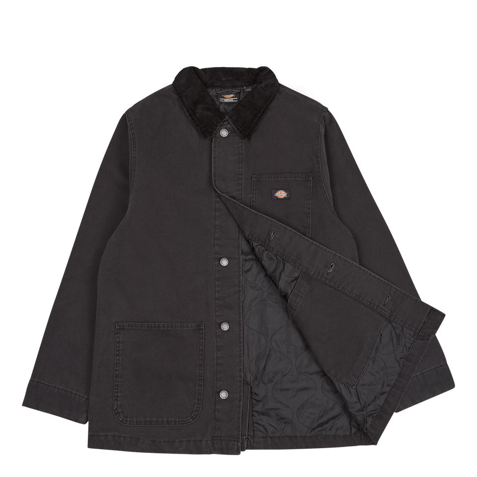 Dickies Duck Canvas Chore Coat Sw Black