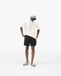 SC25 Piped Track Short - Jet Black