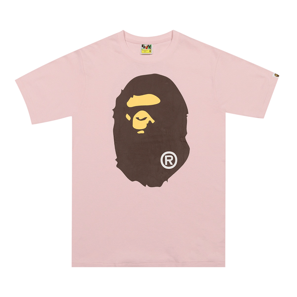 BAPE Big Ape Head T-Shirt Pink