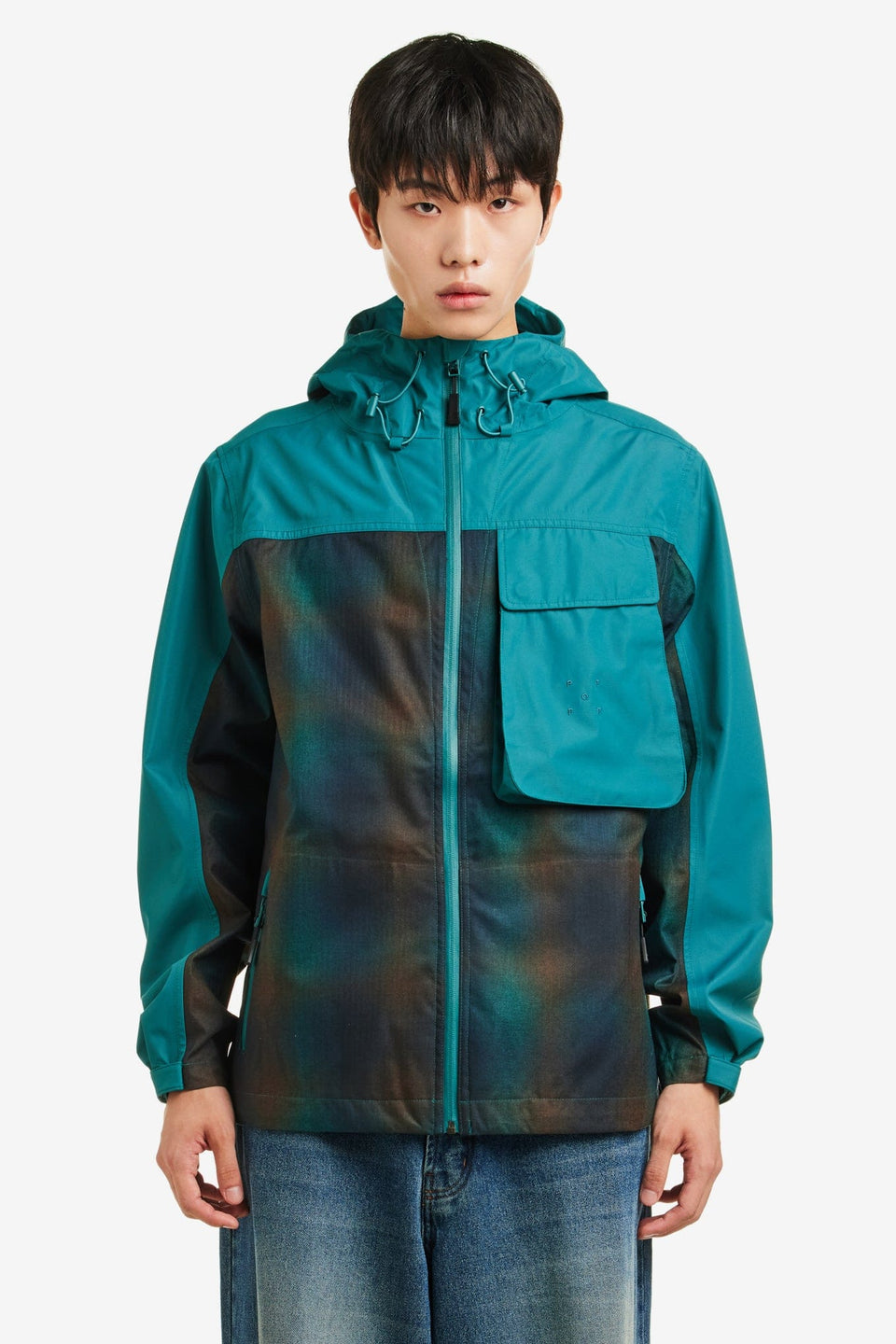 POP Trading Company BIG POCKET HOODED JACKET