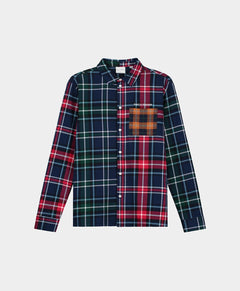 Daily Paper Green Red Hocheck Shirt