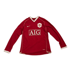 Vintage Nike Manchester Longsleeve Ronaldo Jersey