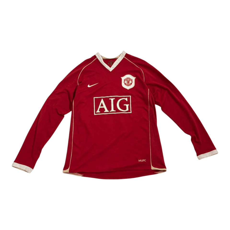 Vintage Nike Manchester Longsleeve Ronaldo Jersey