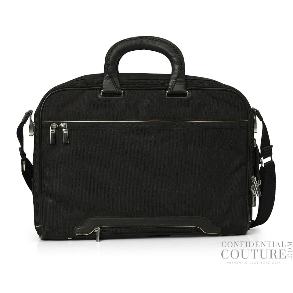 Tumi Alpha Black Arrive' Narita Slim Brief