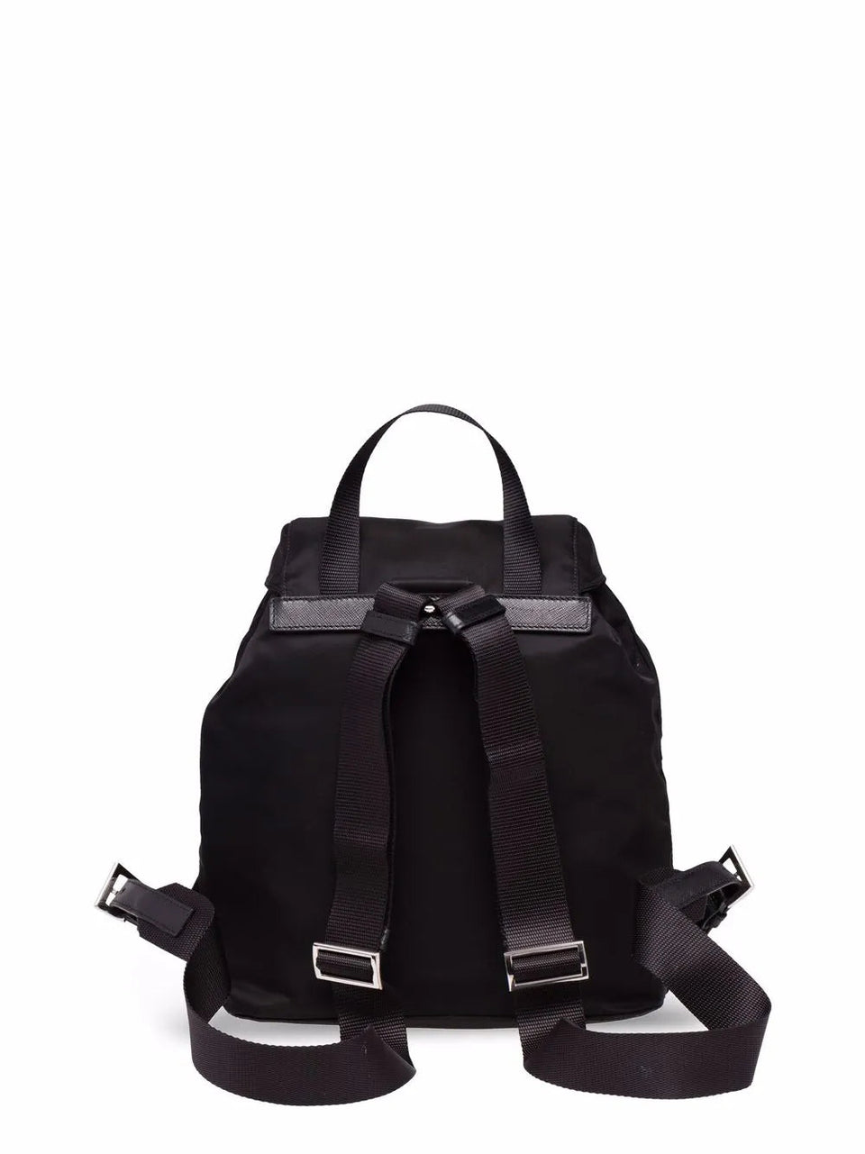 enamel triangle logo small backpack