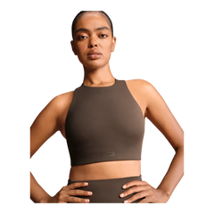 Nike X SkimsWomen's High-Neck Bra Dark Sepia