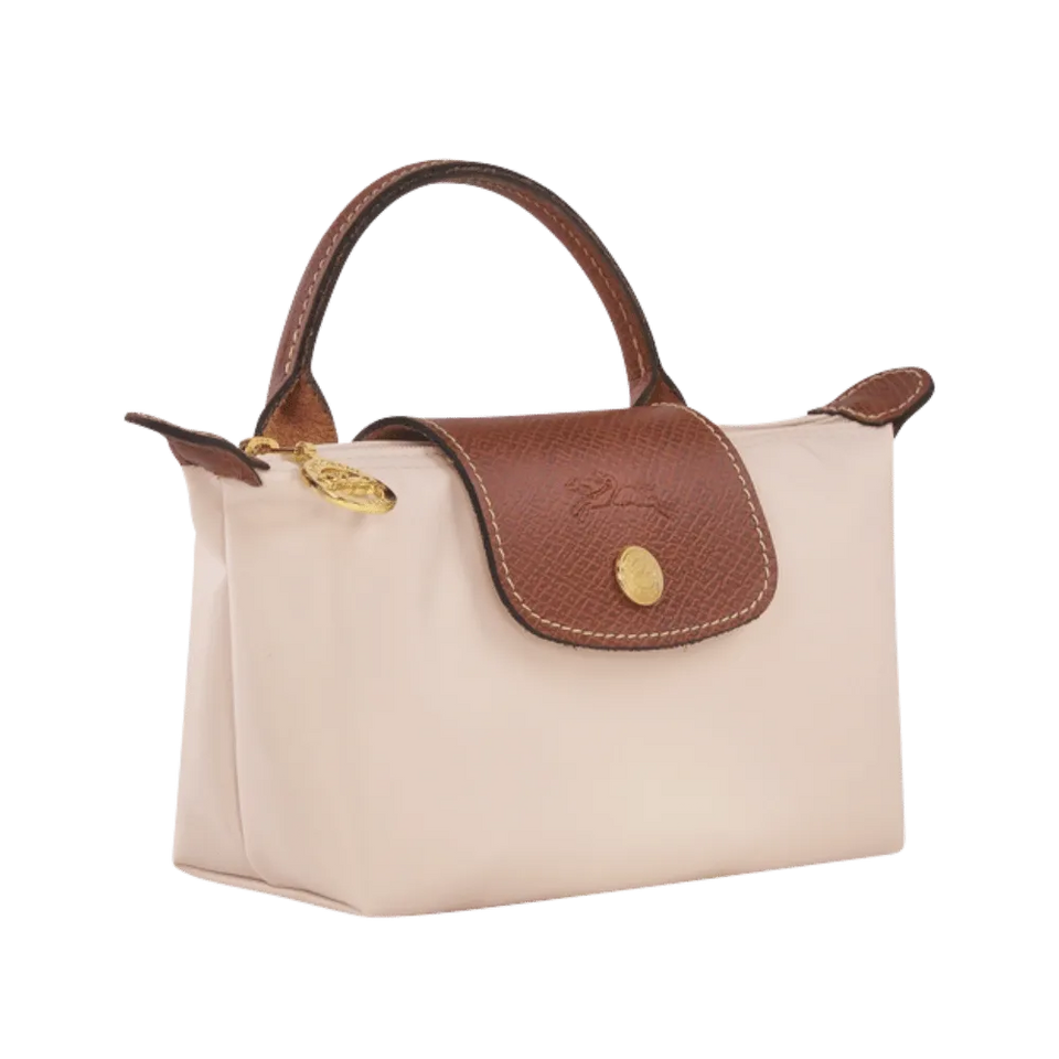 Longchamp Le Pliage Original Pouch with handle Paper - Recycled canvas