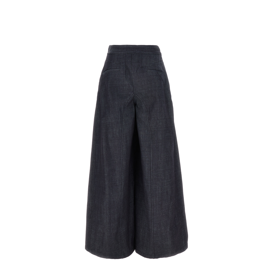 Dark Blue Denim Jeans