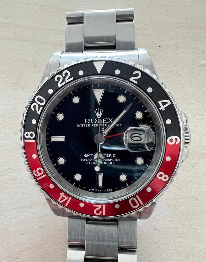 Rolex | GMT-Master II | 15650 | Steel | 40 mm | Steel | Black | Automatic