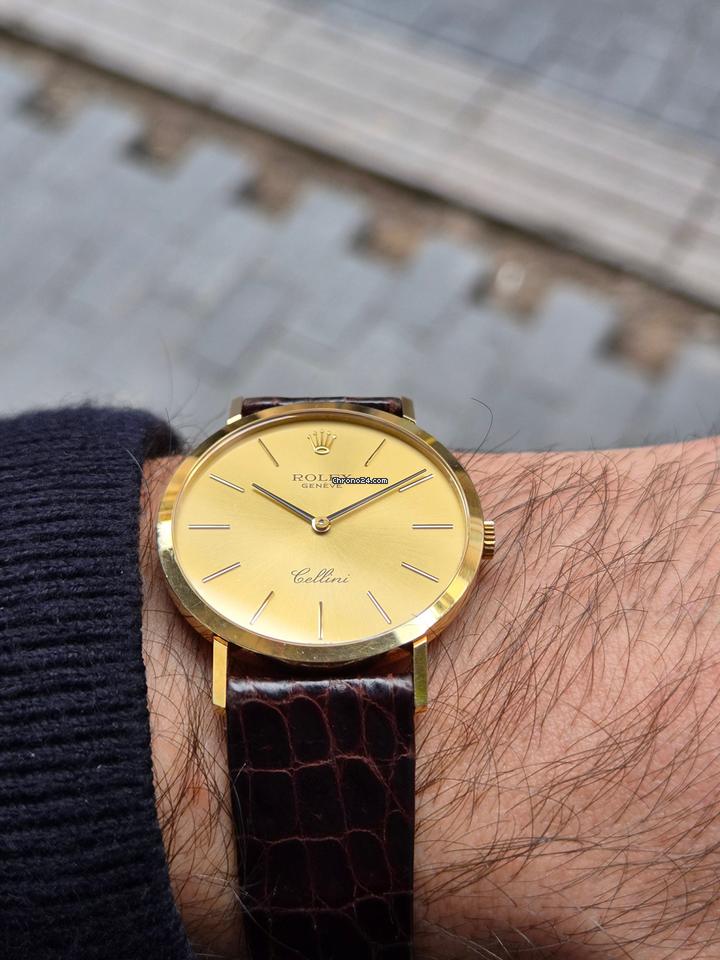 Rolex | Cellini | 4112 | 32 mm | Leather | Manual winding