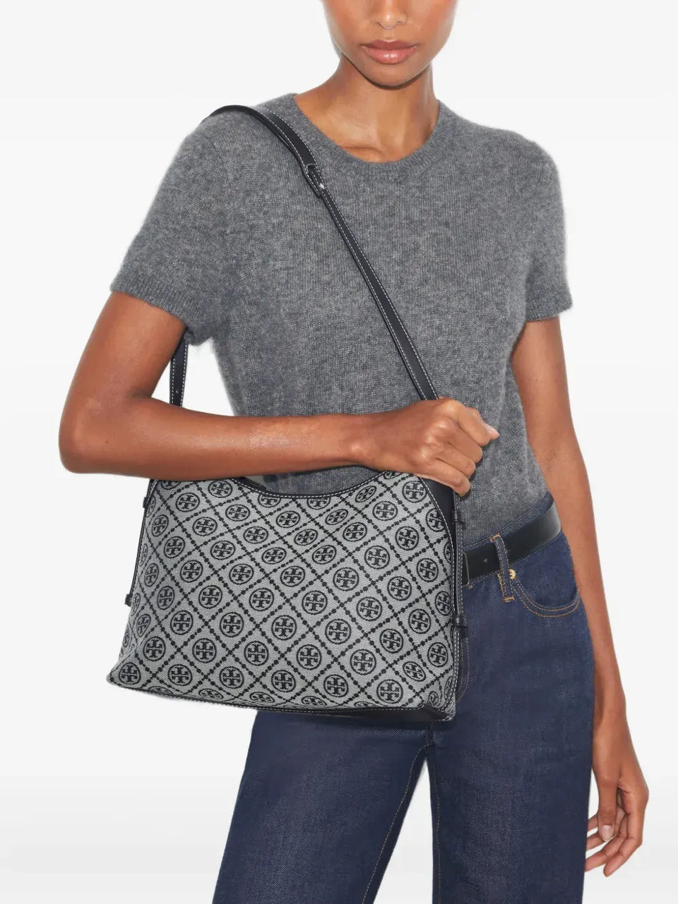 T Monogram shoulder bag