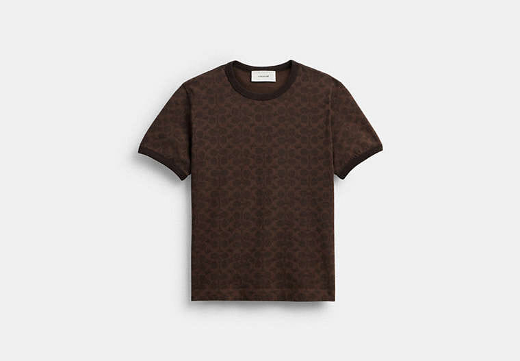 Signature Ringer T-Shirt In Organic Cotton