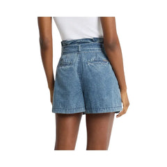 Michael Kors Denim Paperbag Shorts DUSK BLUE WASH