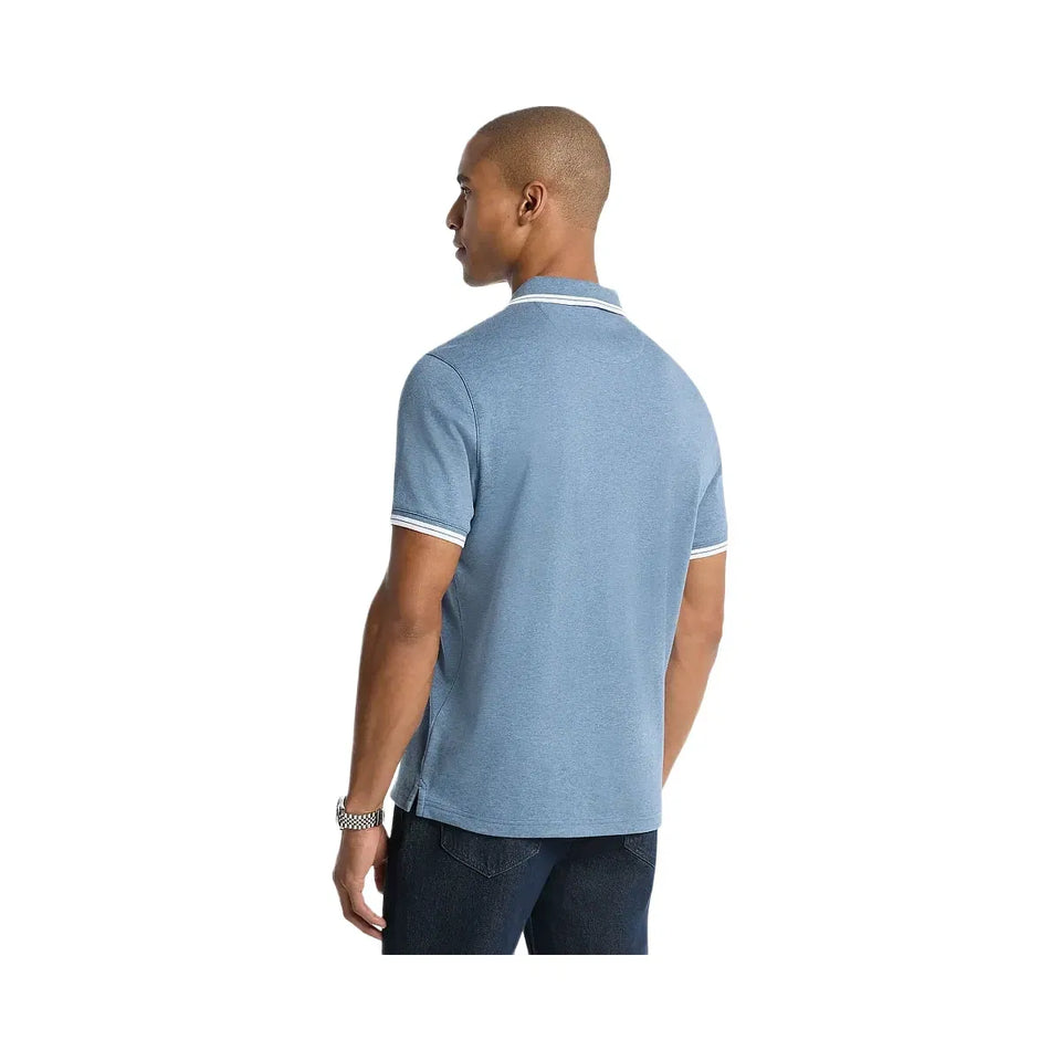Greenwich Cotton Polo Shirt DENIM HTR