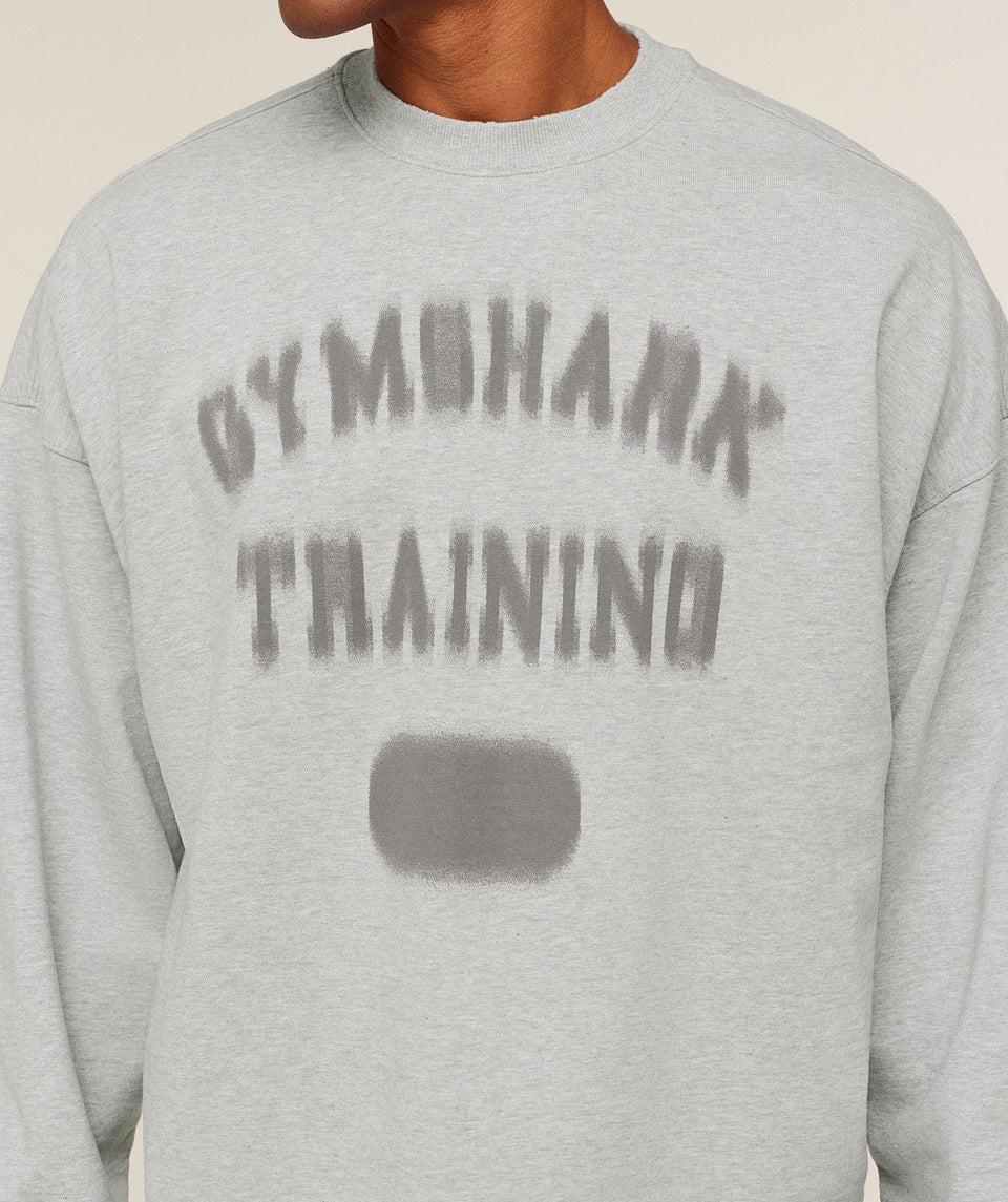 Gymshark Re-Rack Crew Neck Pullover Bros Soft Grey Marl