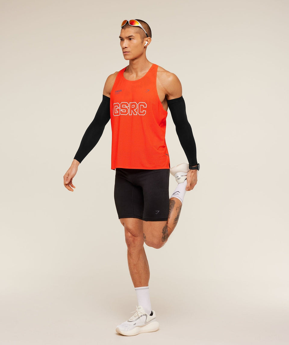 Gymshark Running Elite Race Vest Electric Orange