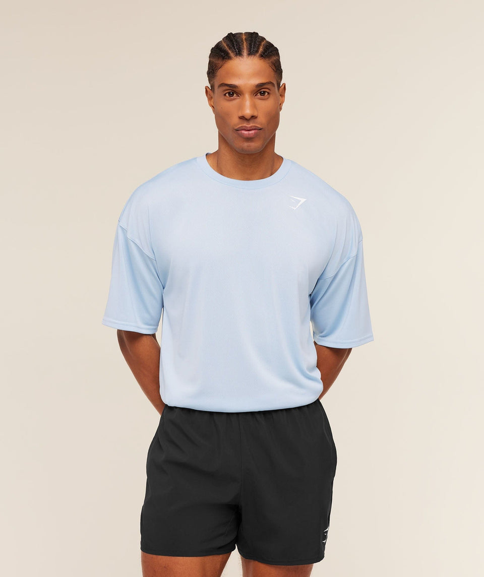 Gymshark Arrival Oversized T-Shirt Chilled Blue