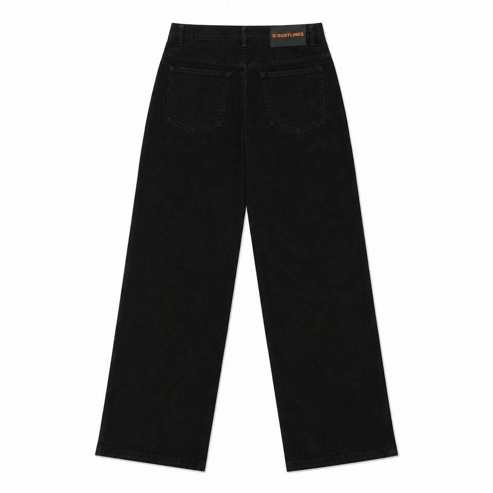 CLASSIC BLACK DENIM WOMEN'S JEANS