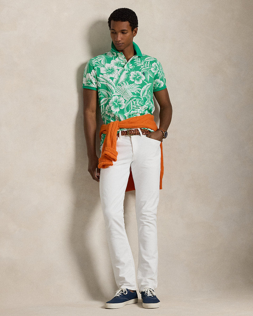 Ralph Lauren Classic Fit Tropical Mesh Polo Shirt