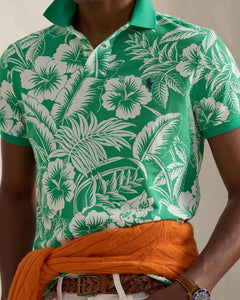 Ralph Lauren Classic Fit Tropical Mesh Polo Shirt