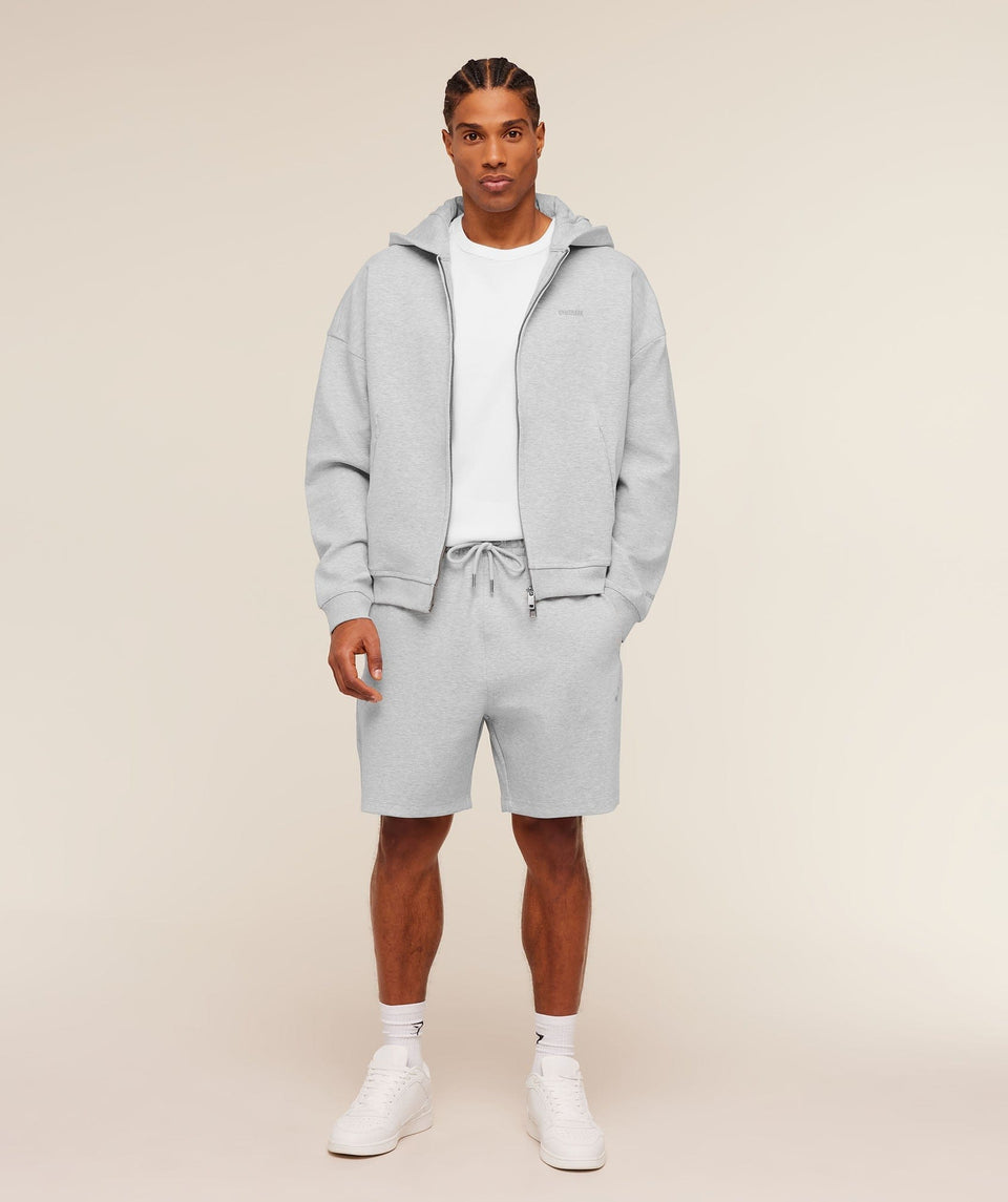 Gymshark Evolve Lightweight Shorts Bros Soft Grey Marl