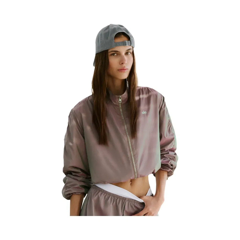 Alo Prismatic Jacket 'Pink Moonlight'