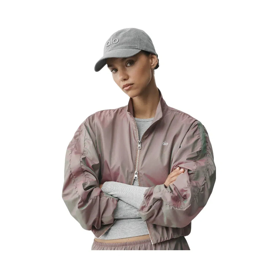 Alo Prismatic Jacket 'Pink Moonlight'