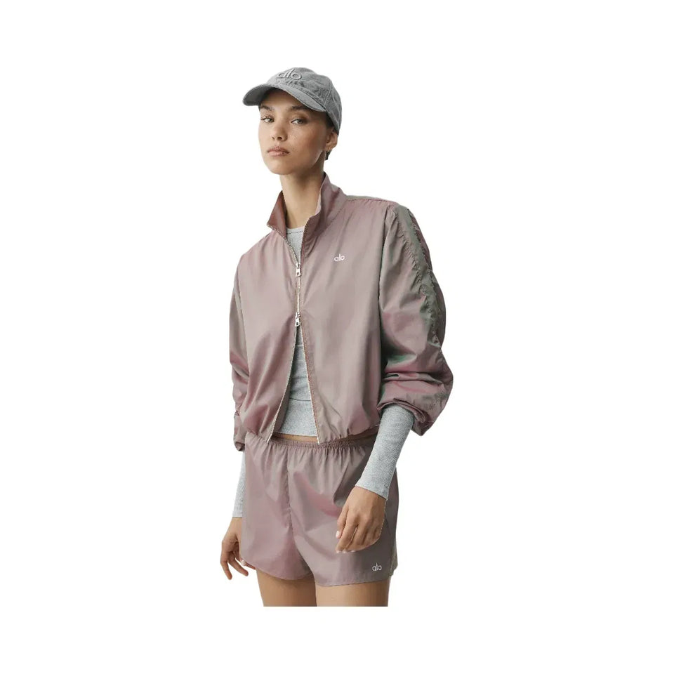Alo Prismatic Jacket 'Pink Moonlight'