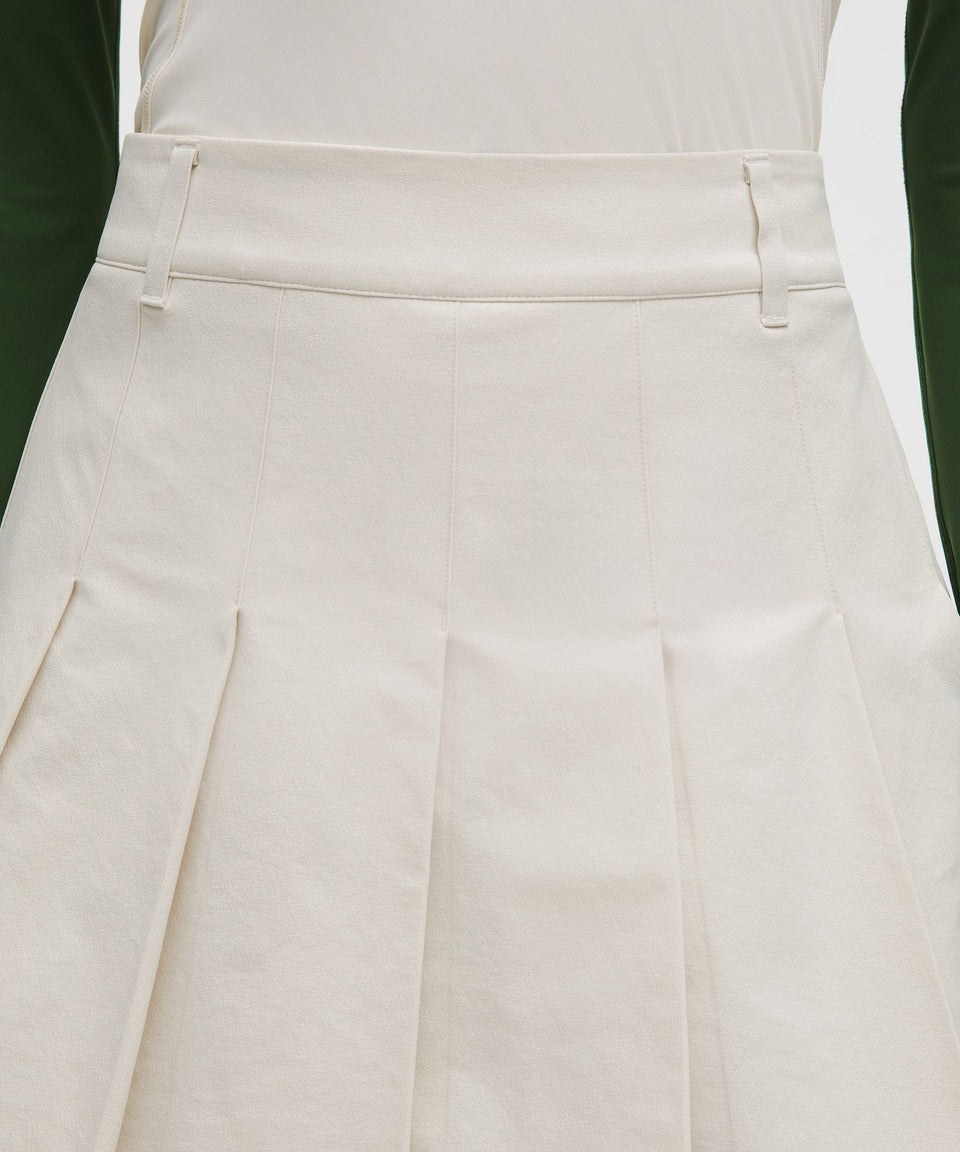 Lululemon Box-Pleat High-Rise A-line Golf Skirt