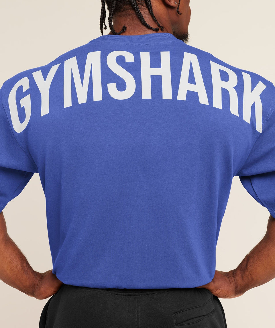 Gymshark Power T-Shirt Force Blue