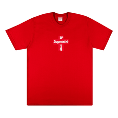 Supreme Cross Box Logo T-Shirt Red