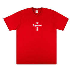 Supreme Cross Box Logo T-Shirt Red