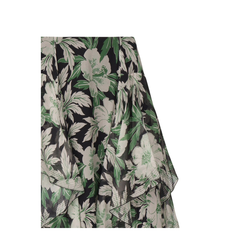 Skirt in Silk Multicolor