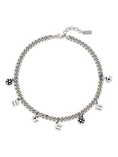 x Derrick Adams The Dice charm necklace