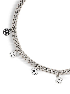 x Derrick Adams The Dice charm necklace
