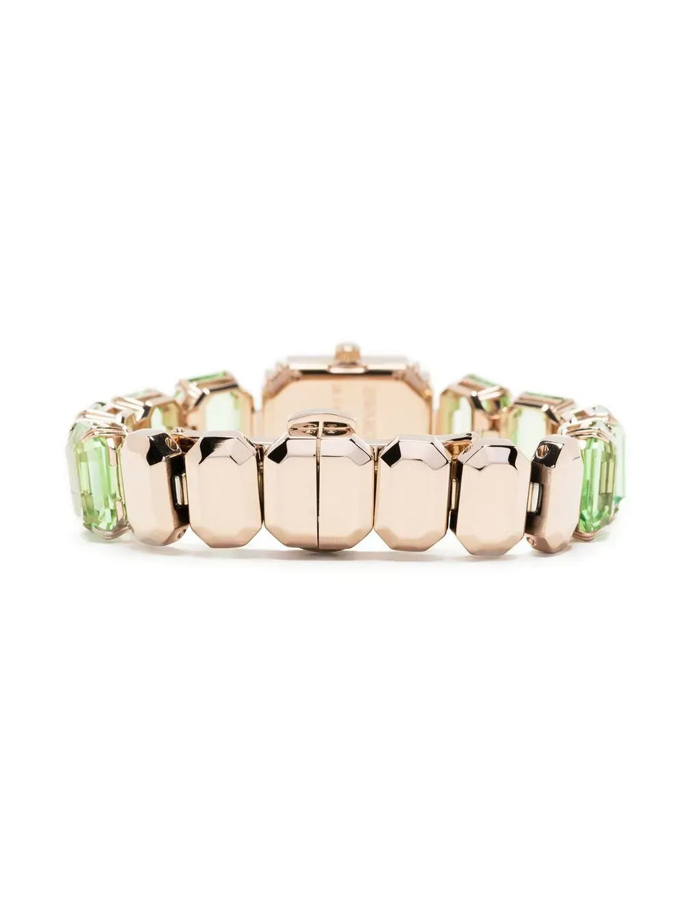 Octagon cut bracelet watch