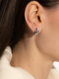 mini wave earring