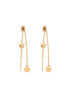 Medusa Star drop earrings