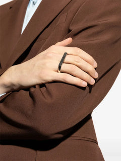 logo-engraved ring