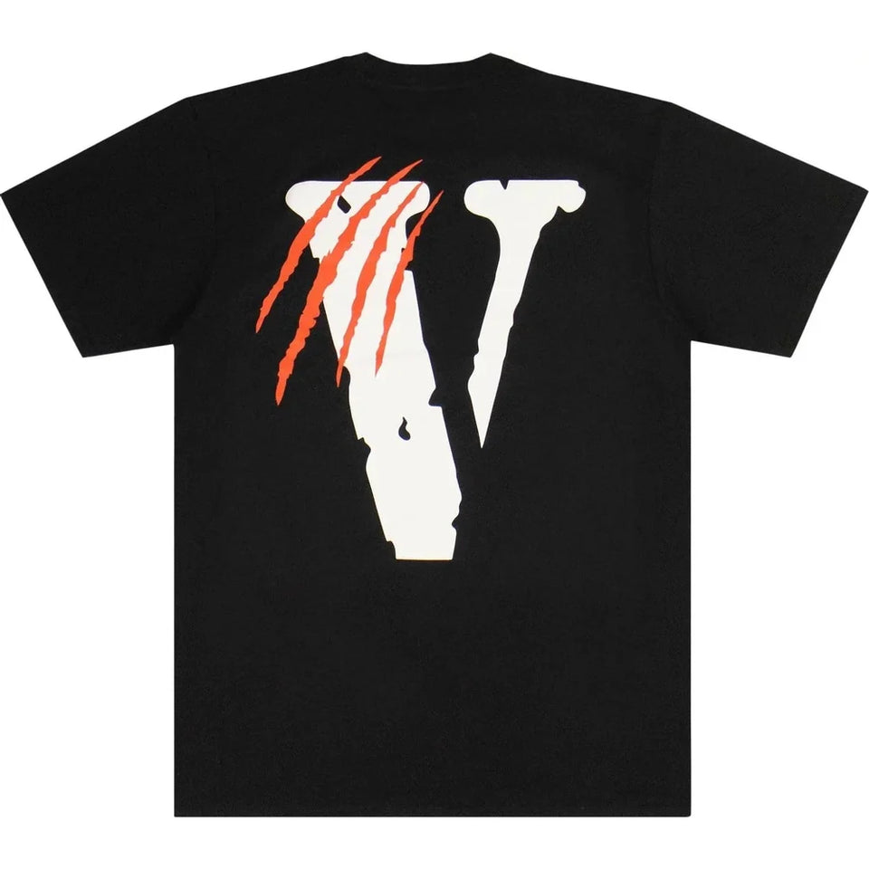 Vlone Black V Panther T-shirt BLACK