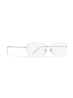Invisible rectangle-frame sunglasses