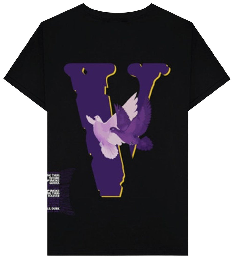 Vlone x Nav Doves T-Shirt Black