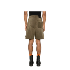 Cargo Shorts in Cotton Green