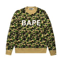 BAPE ABC CAMO Crewneck 'Green'