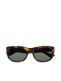 tortoiseshell round sunglasses