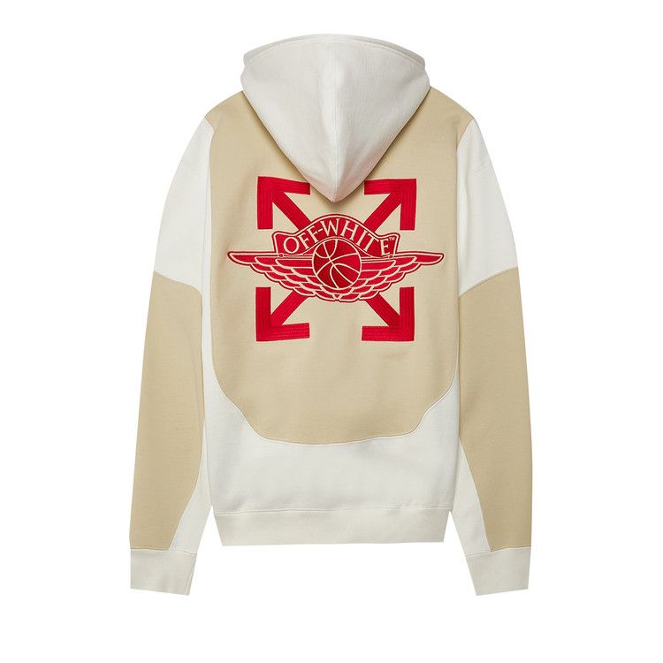 Air Jordan x Off-White Hoodie Sail White/University Red